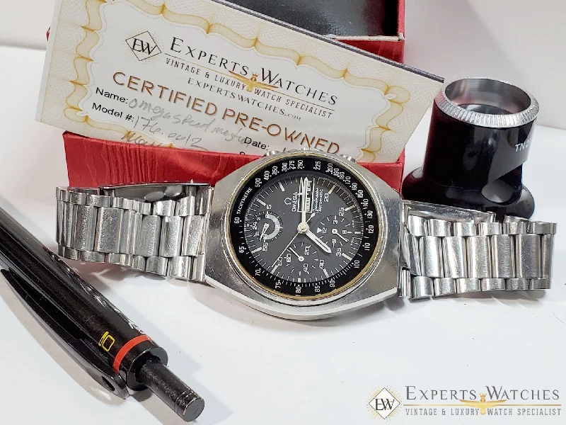 1975 Vintage Omega SpeedMaster Chronograph Mark 4.5 Ref 176.0012 Day Date Watch