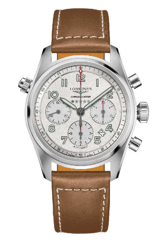 Longines Spirit 42mm Automatic Chronometer Chronograph L3.820.4.73.2