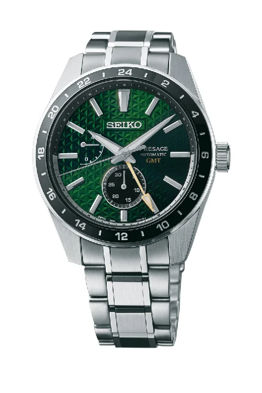 Seiko Presage Sharp Edged Series GMT SPB219