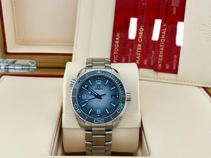 2024 Omega Seamaster Planet Ocean Summer 215.30.40.20.03.002 Steel Box Paper