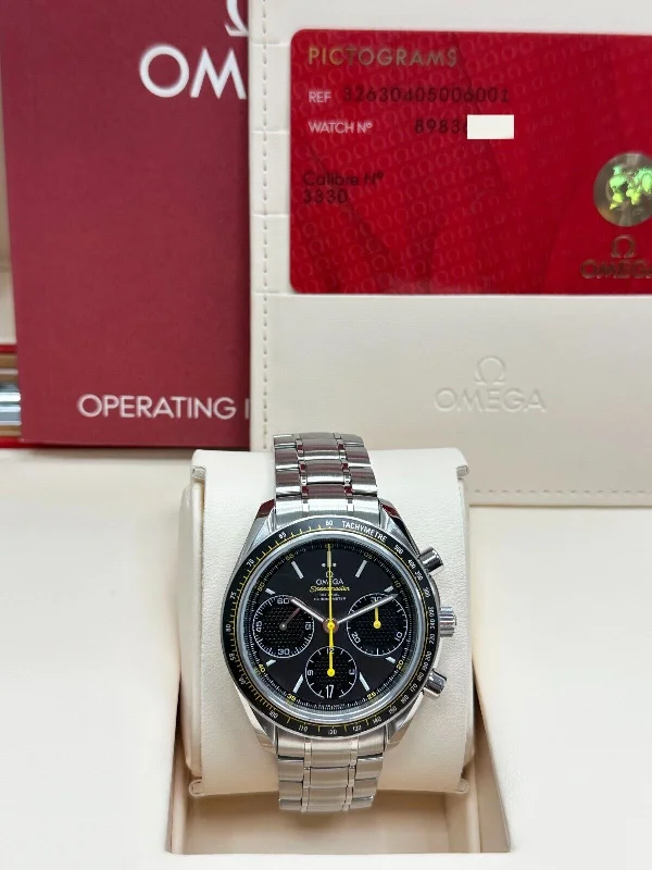 Omega Speedmaster Racing 326.30.40.50.06.001 40mm Grey Dial Stainless Box Paper