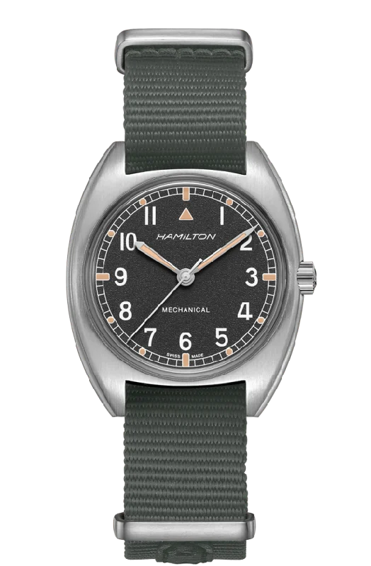 HAMILTON KHAKI AVIATION PILOT PIONEER MECHANICAL H76419931