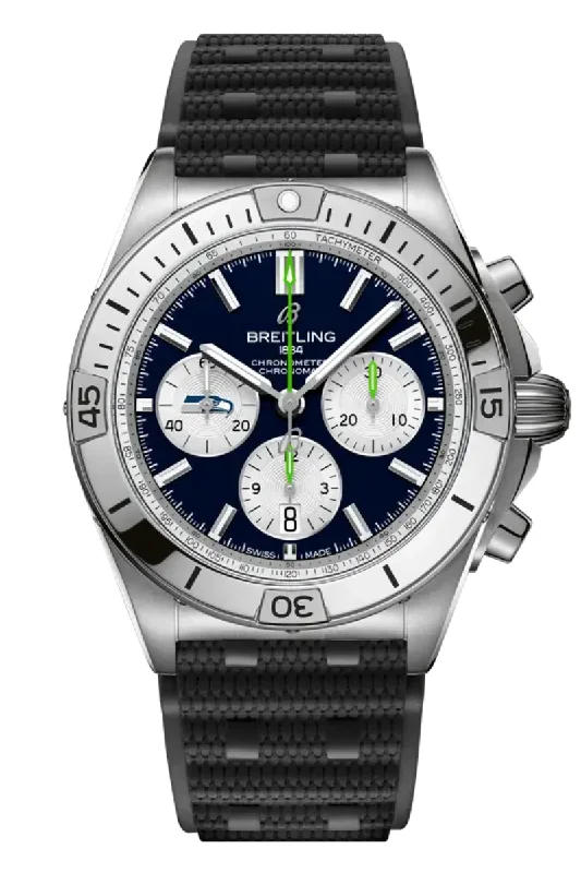 Breitling Chronomat B01 42 Seattle Seahawks NFL Edition AB01342B1C4S1