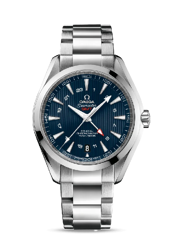 Omega Seamaster Aqua Terra GMT Blue CoAxial 43mm