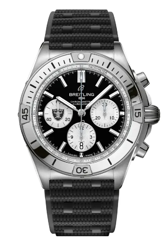 Breitling Chronomat B01 42 Las Vegas Raiders NFL Edition AB01342B1B1S1