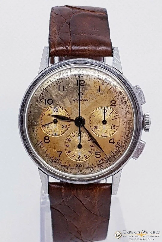 1942 Serviced OMEGA Chronograph CAL 27 321 2279-2 PRE SpeedMaster Watch Tropical