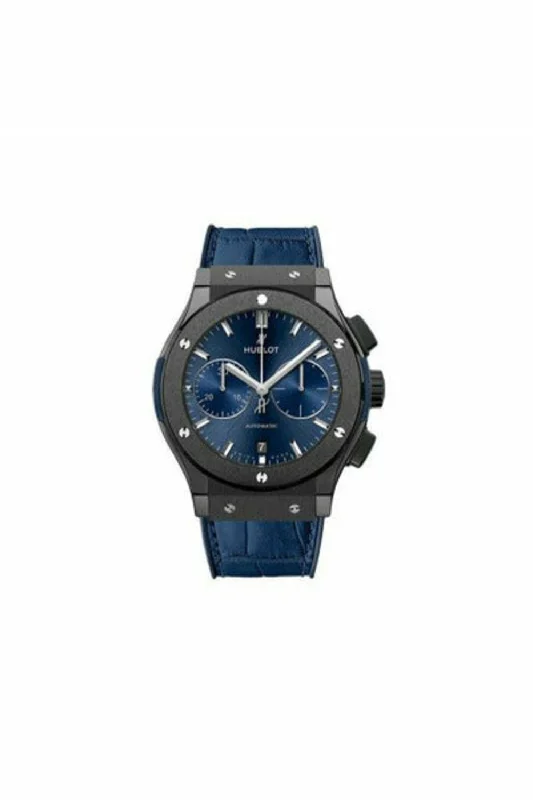 hublot classic fusion black ceramic 45mm men's watch