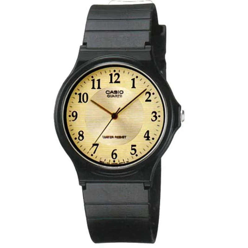 Casio Men's MQ24-9B3 Classic Black Rubber Watch