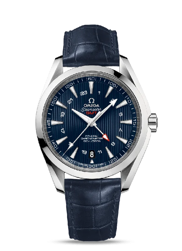 Omega Seamaster Aqua Terra 150M Co‑Axial GMT 43 mm