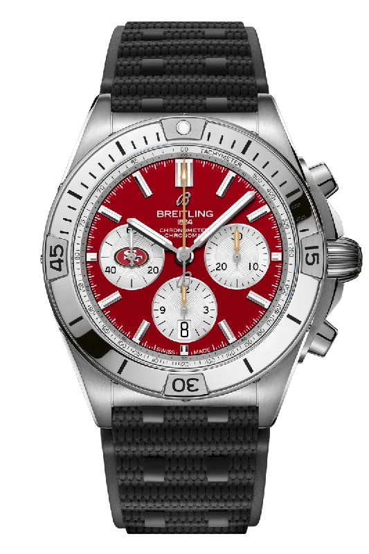 Breitling Chronomat B01 42 San Francisco 49ers NFL Edition AB01342B1K1S1