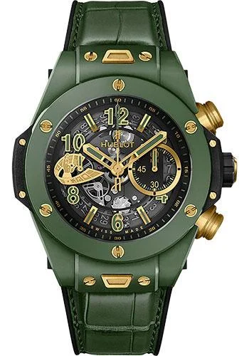 Hublot Big Bang Unico World Boxing Council (WBC) Night of Champions Green Ceramic Watch Limited Edition of 100-411.GX.1189.LR.WBC19