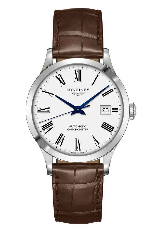 Longines Record 38mm Automatic Chronometer L2.820.4.11.2