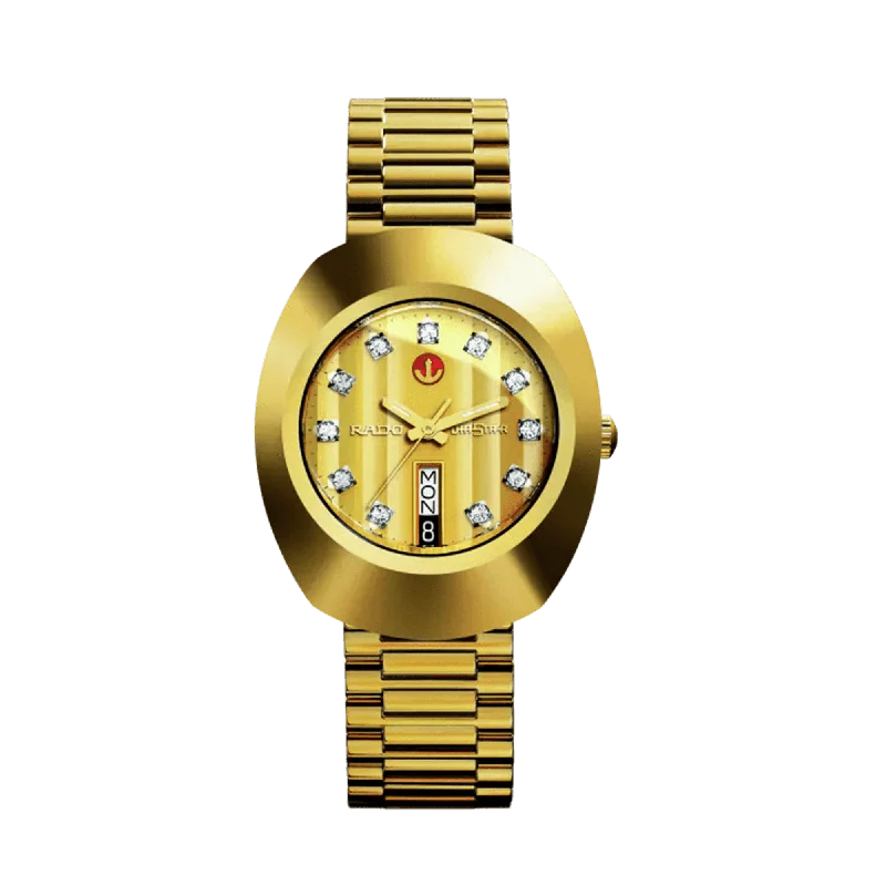 Rado Original Men's 35mm Gold PVD Automatic Watch R12413493