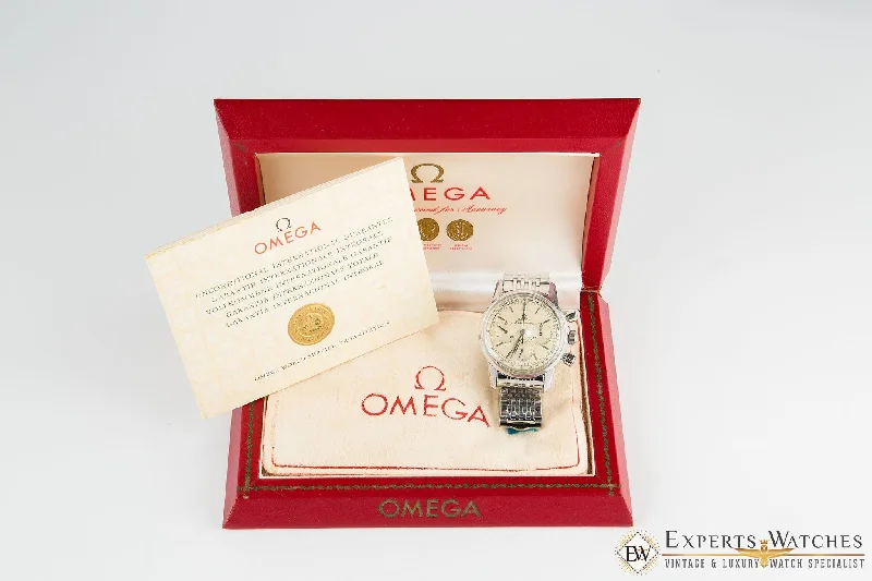 Serviced Vintage Omega SeaMaster Chronograph Cal 321 Watch CK 2947 Box & Papers