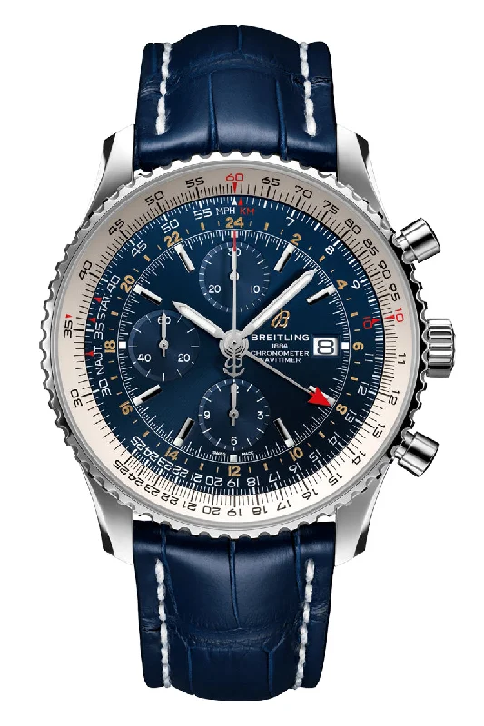 Breitling Navitimer Chronograph GMT 46 A24322121C2P2