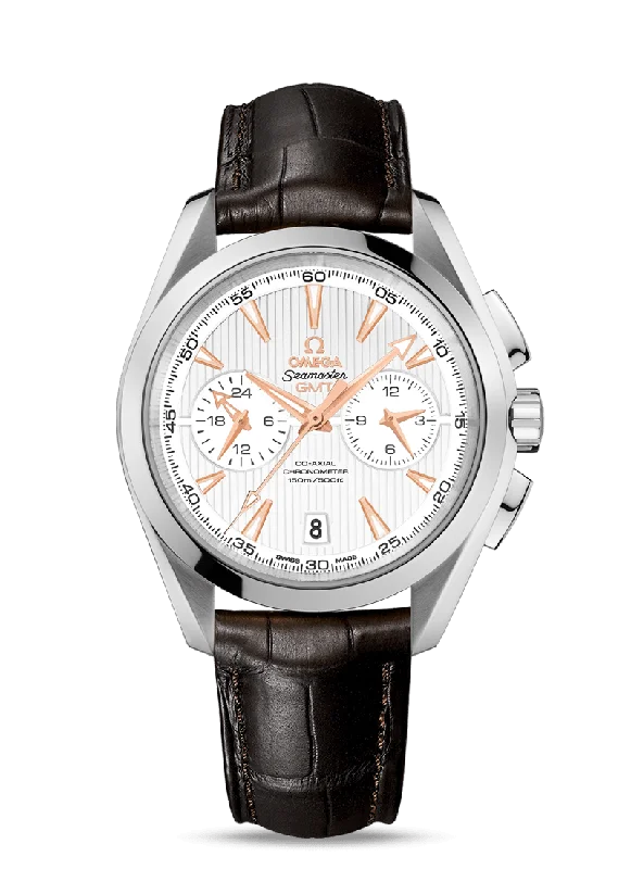 Omega Seamaster Aqua Terra 150M Co‑Axial GMT Chronograph 43 mm