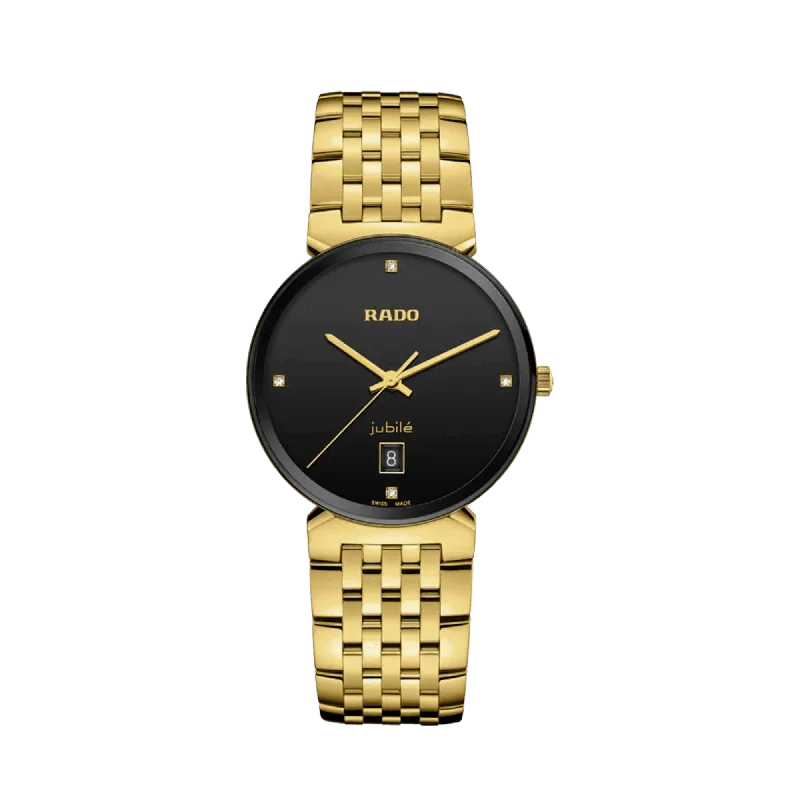 Rado Florence Men's 38mm Gold PVD Quartz Watch R48914703