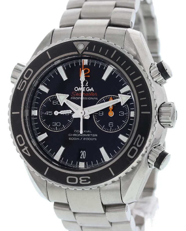 Omega Seamaster Planet Ocean Co-Axial Chronograph SS